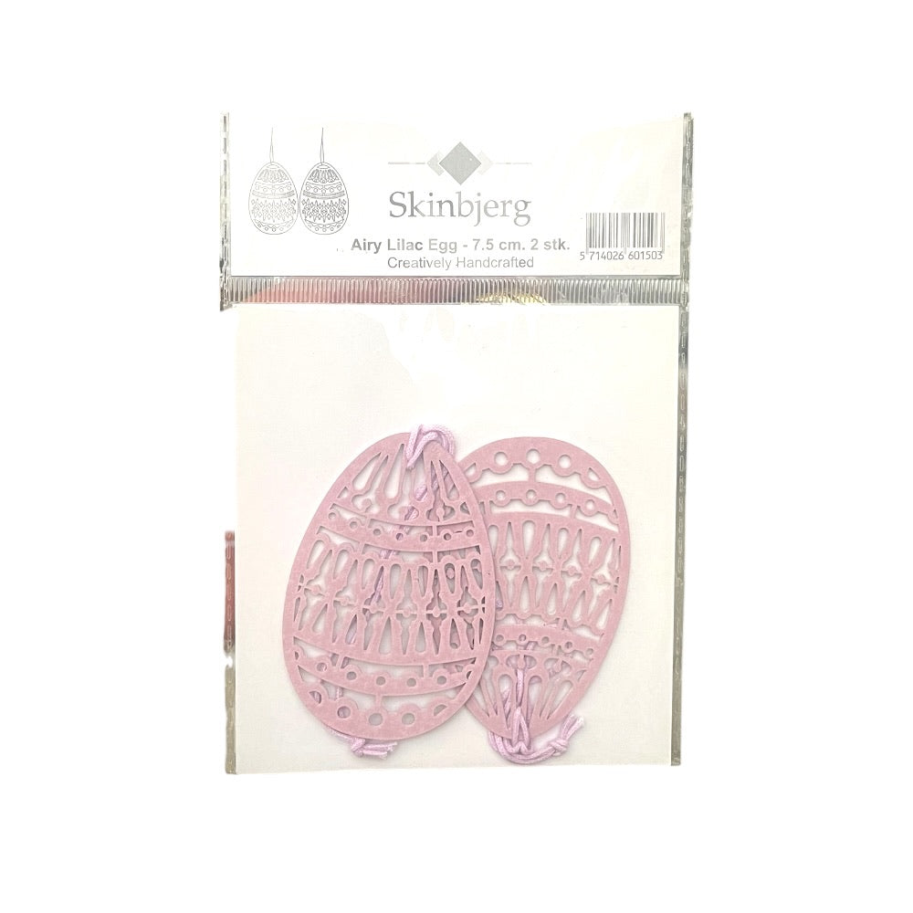 Airy Lilac Egg 7,5 cm set a 2