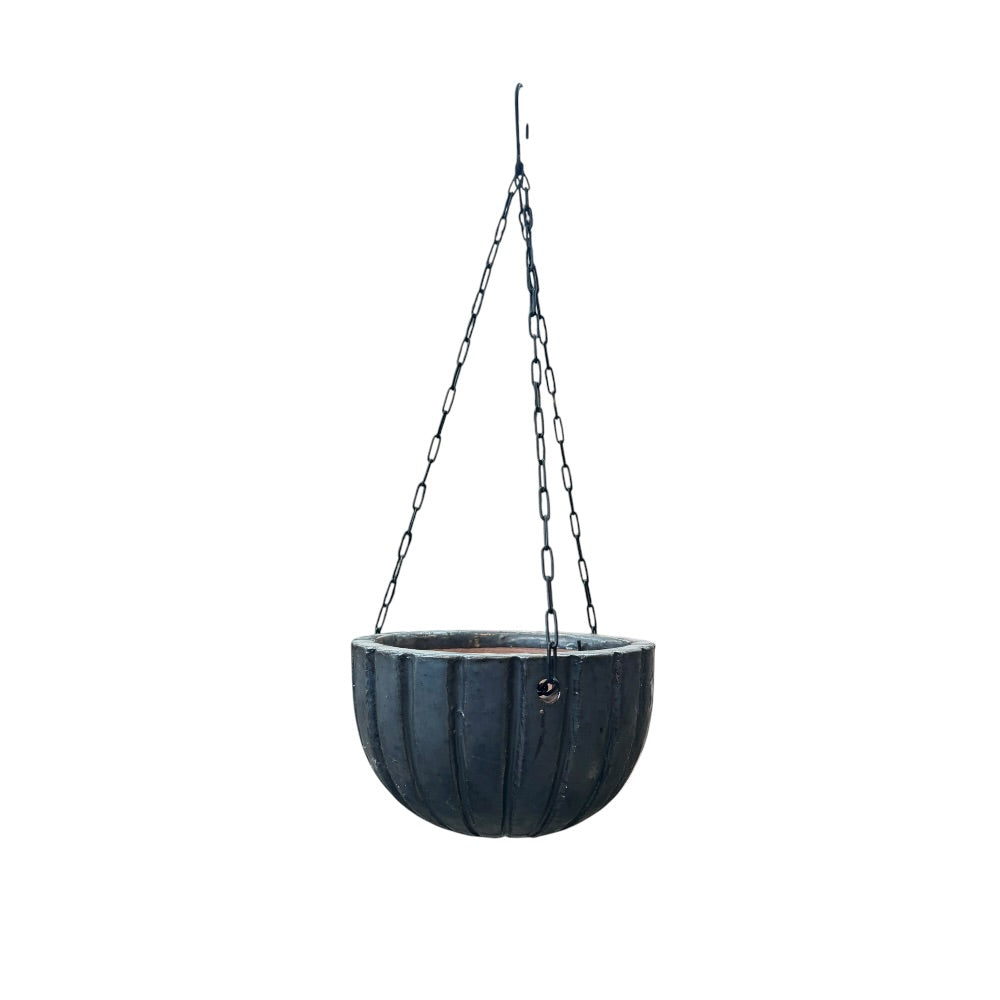 Hængeampel plisse, 20 cm