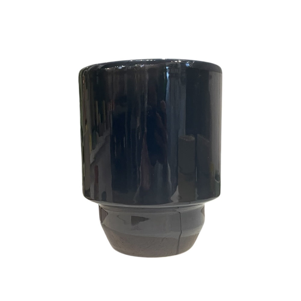 Hoff pot potte GLAZED Sapphire Blå, 14 cm