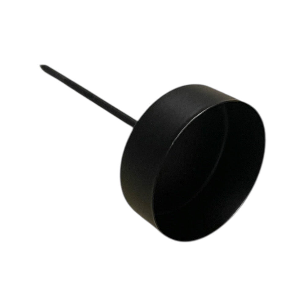 Bloklysholder Stick D:5 cm Sort