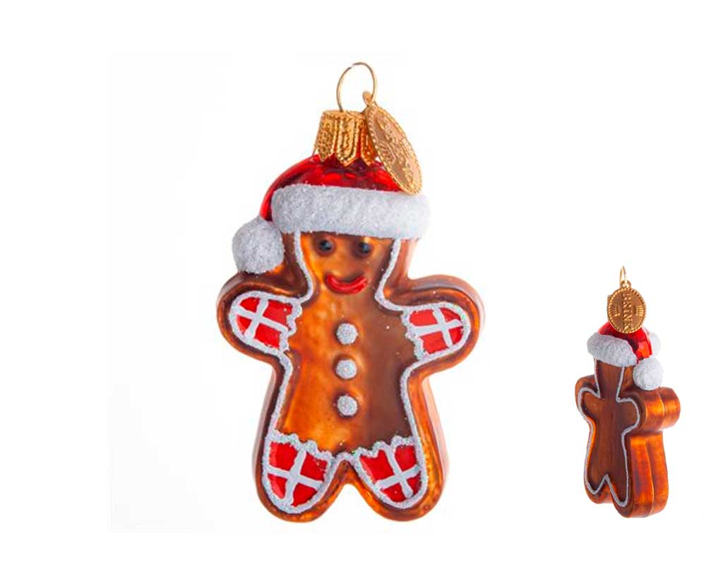 Julekugle F6 Gingerman fra Brink Nordic.