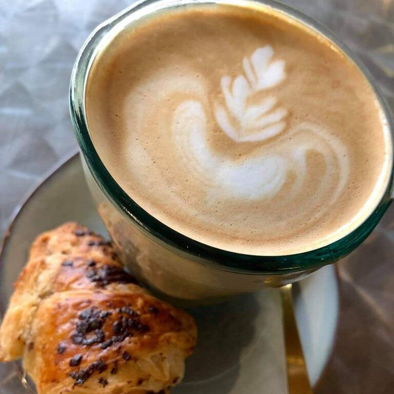 Café kaffe ved Hobby Haven planteskole og havecenter i Hasselager nær Aarhus