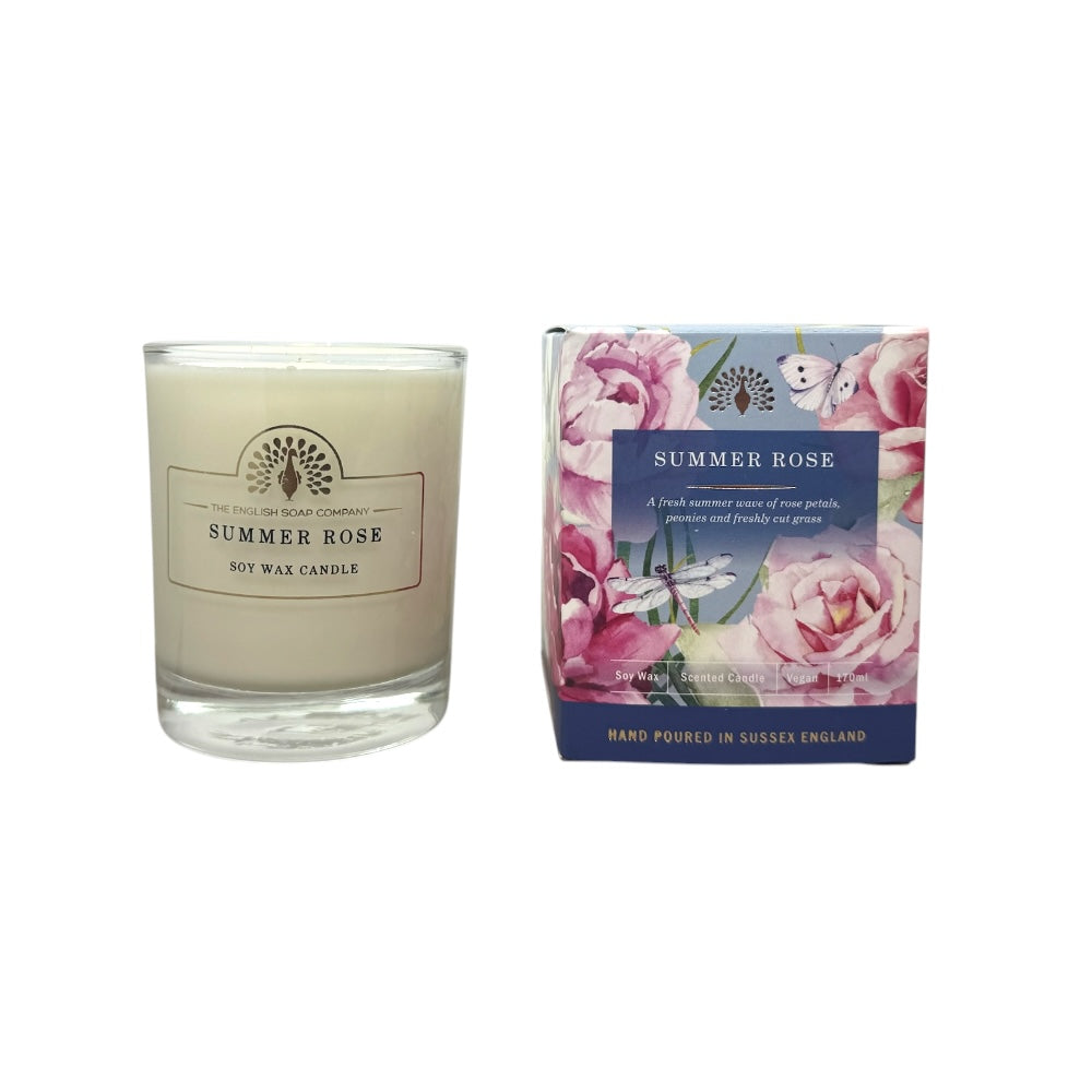 Duftlys summer rose Candle 170ml