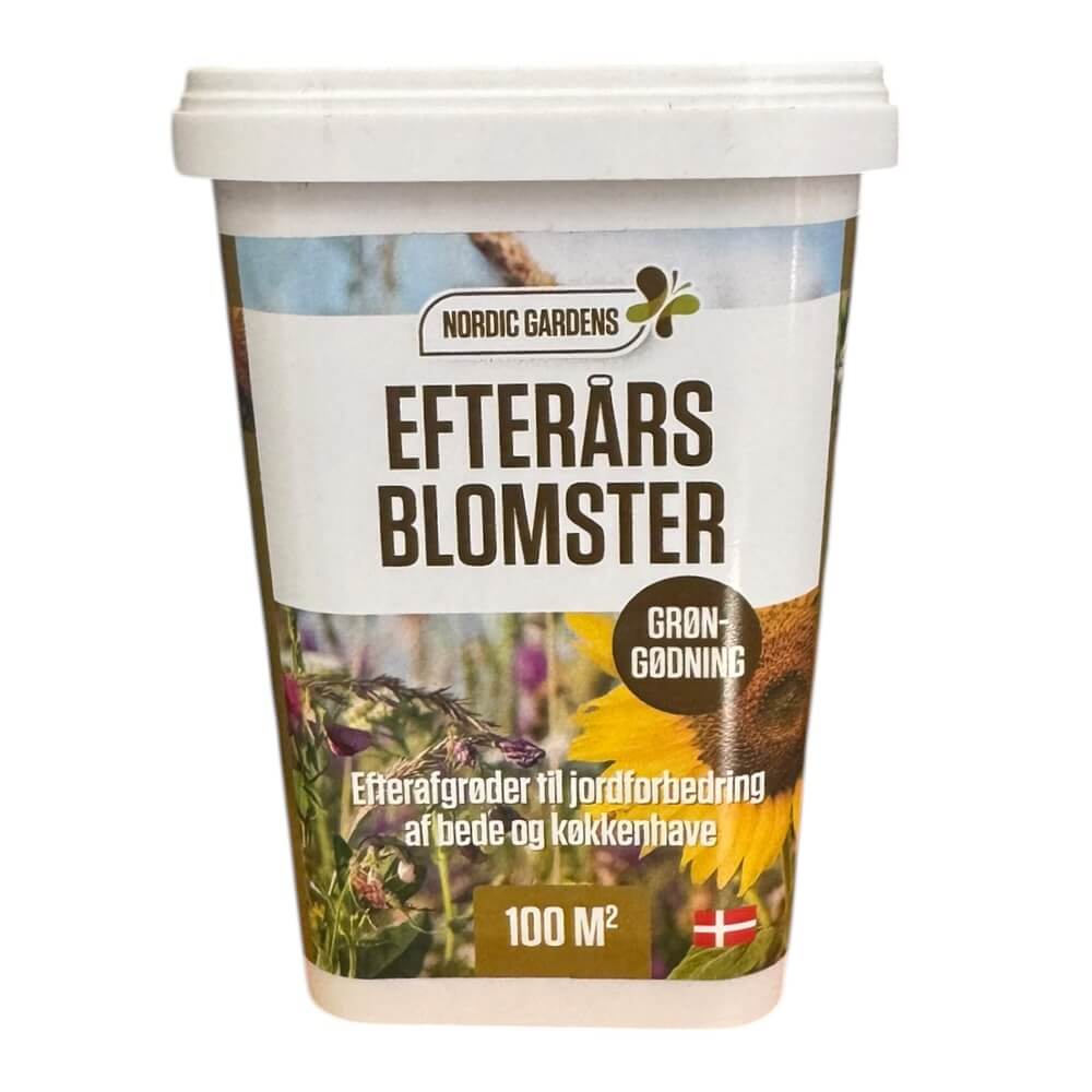 Efterårs blomsterfrø - 100m2