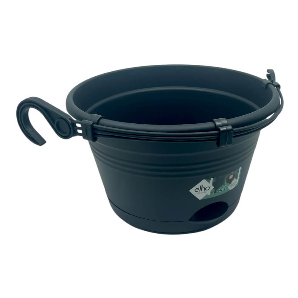 Elho ampel, green basics hanging basket 28cm living black