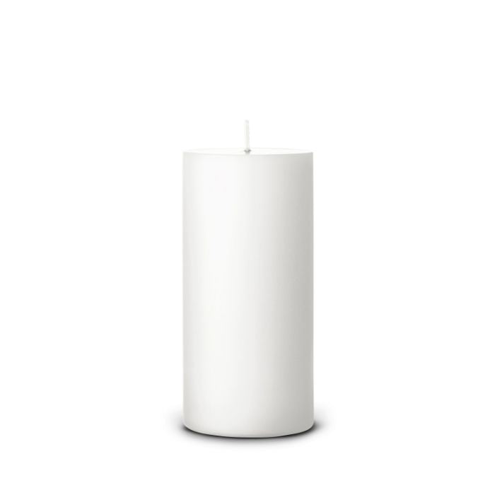 ester & erik Bloklys D: 7cm x H: 15cm - pure white