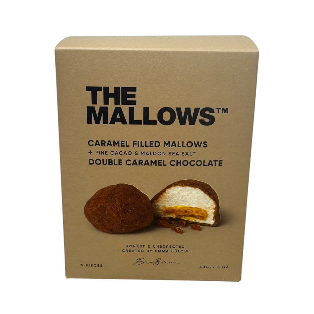 The Mallows, Karamelfyldte skumfiduser med Double Caramel – 80 g
