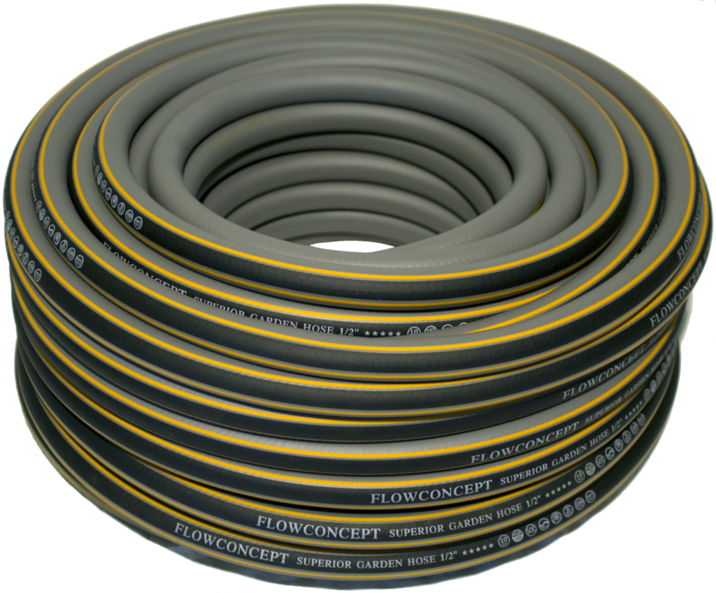 Flowconcept vandslange 1/2 rulle 30m, max. 10 bar, -35°C til +65°C.
