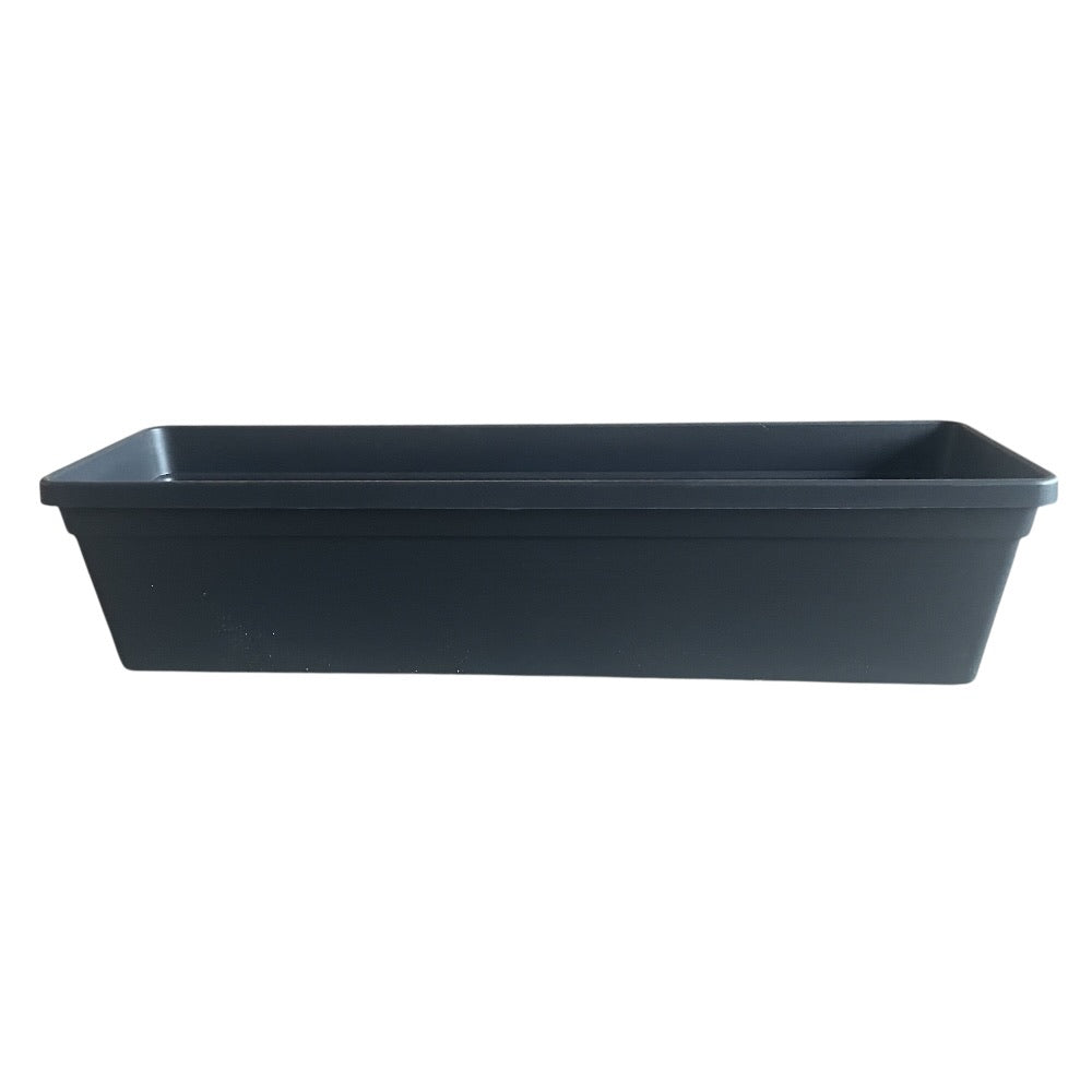 green basics trough 60cm living black