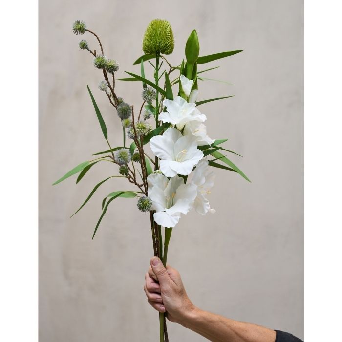 Gren m/bær, 80cm - kunstig blomst