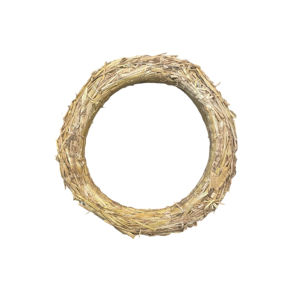 Halm krans 3x27D natur