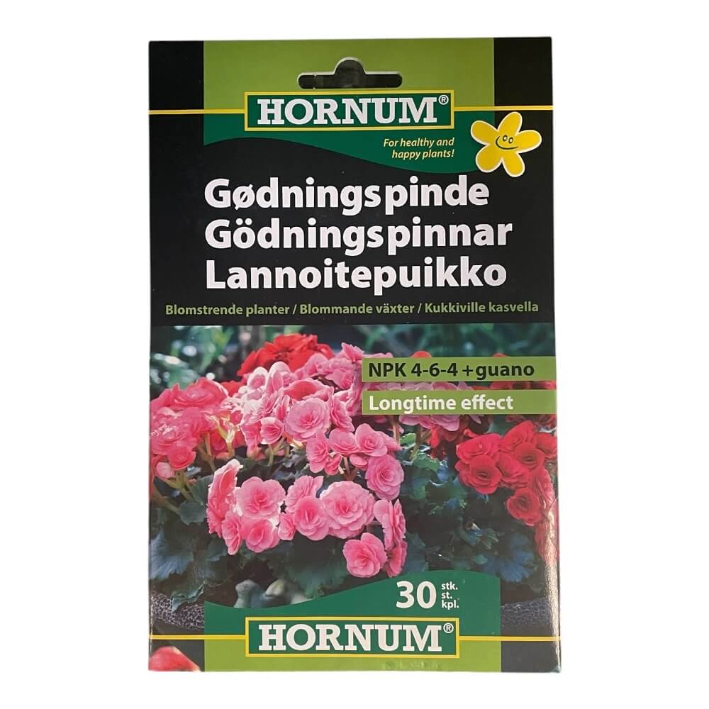 HORNUM Gødningspinde - blomst. planter, BD