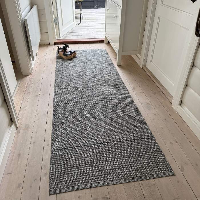 Horredsmattan Cleo plasttæppe, Grey 70x150 cm