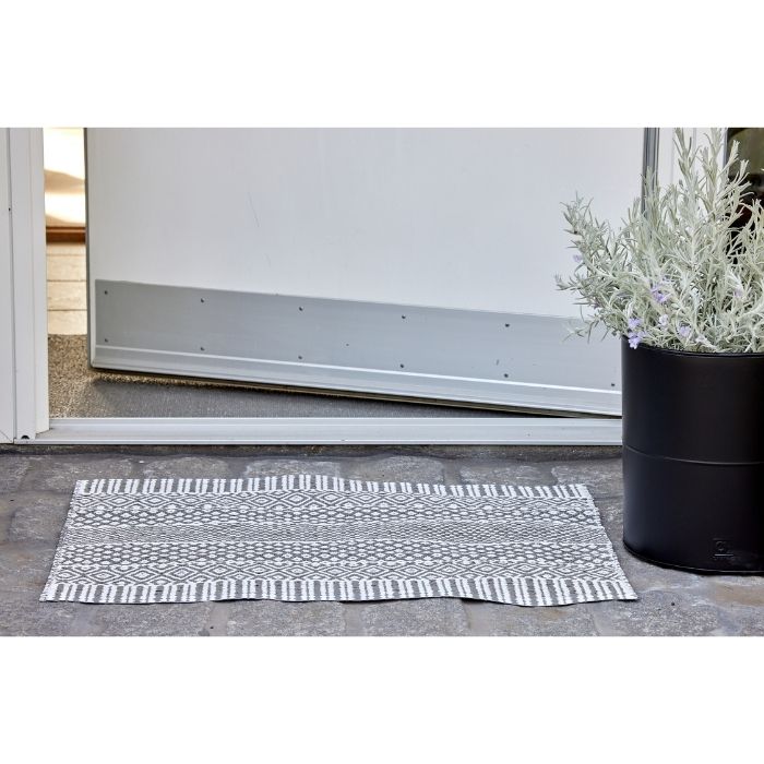 Horredsmattan Alfie plasttæppe, Grey - 70x50cm
