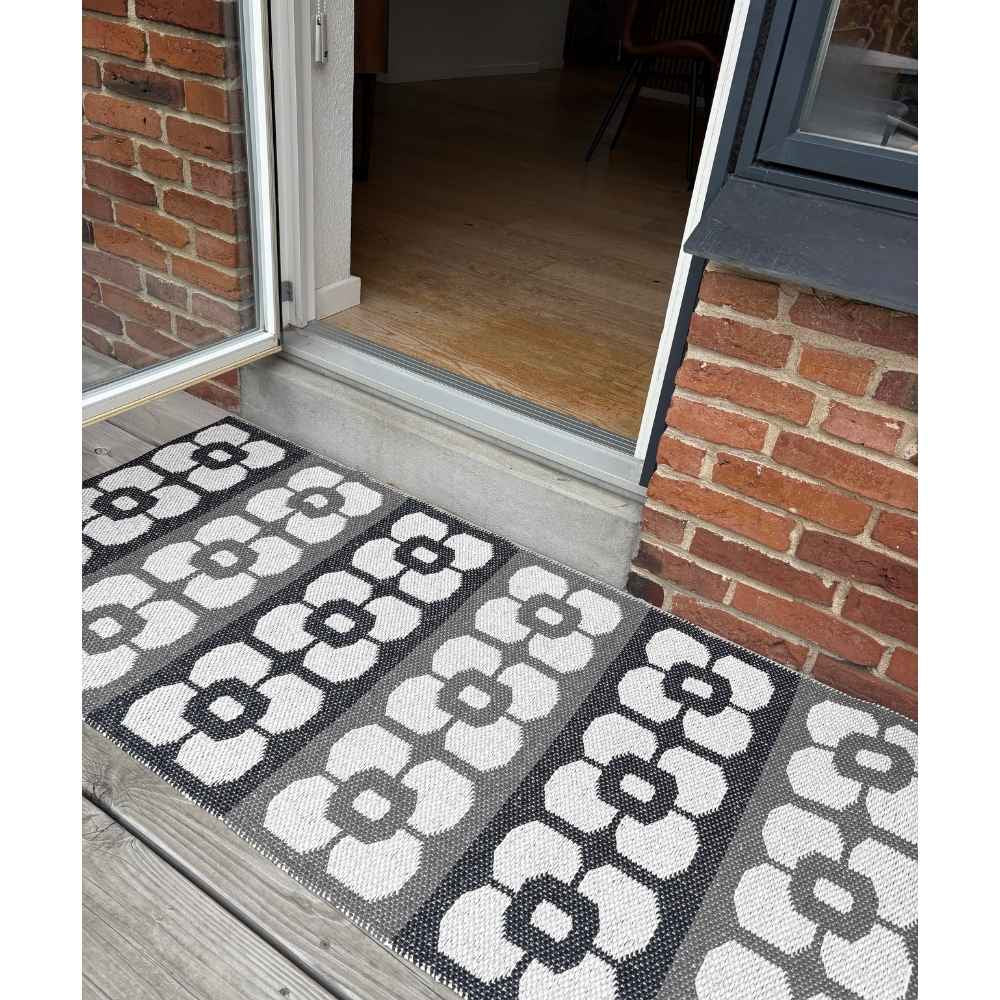 Horredsmattan Plastiktæppe Florian graphite