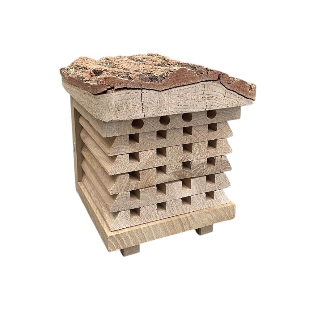 Insekthus vilde bier Eg 17x19x15,5cm