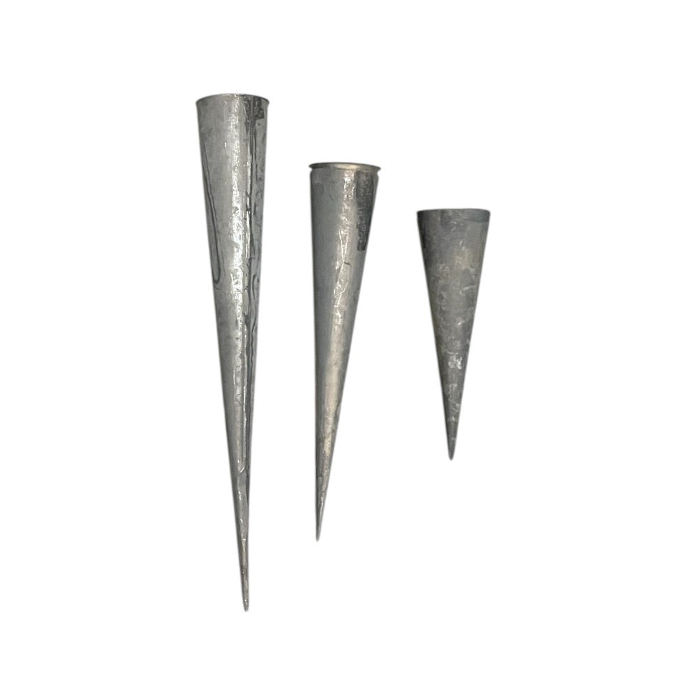 Lyskegle i Metal, Antik-Zink