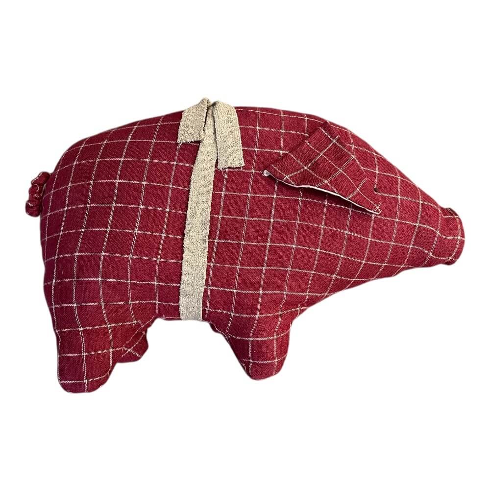 Maileg, Gris, Medium - Rød