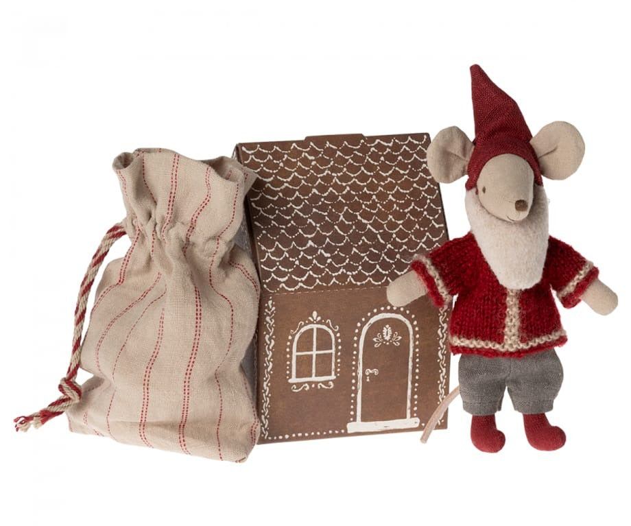 Maileg Santa Mouse - juleskikkelse i musedesign