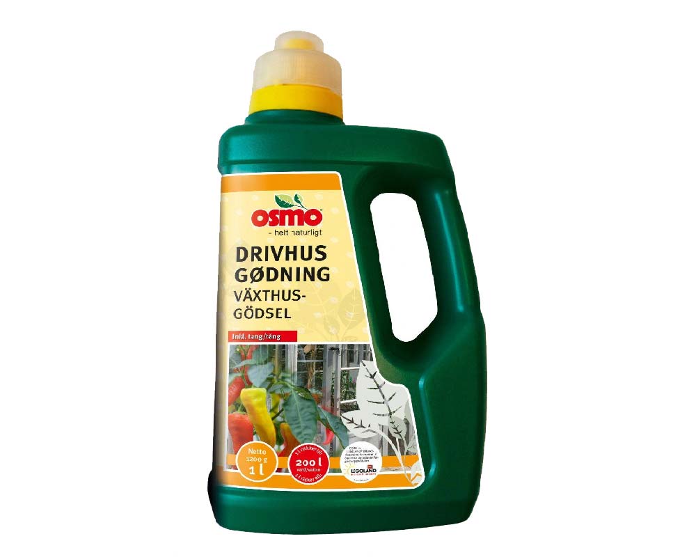 Osmo drivhusgødning til planter i drivhus.