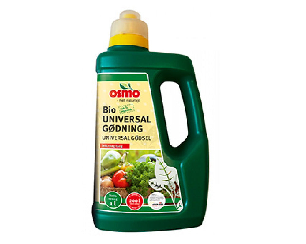 Osmo biologisk gødning, 100 % naturlig løsning.