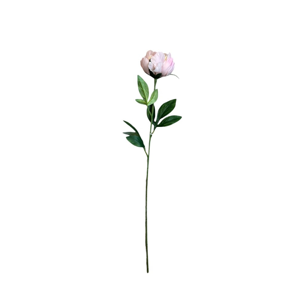 Pæon, Peony l. pink, l60cm - kunstig blomst