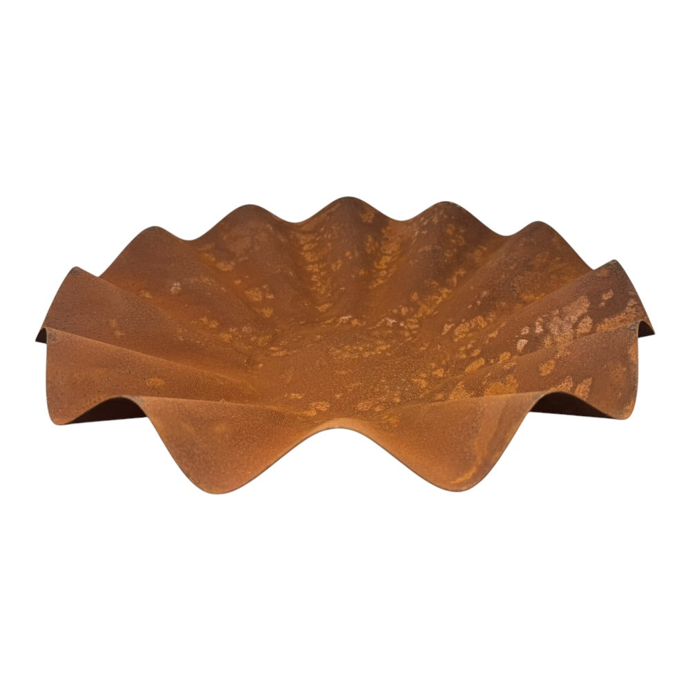 Planteskål, 35*7.5 cm - rust 