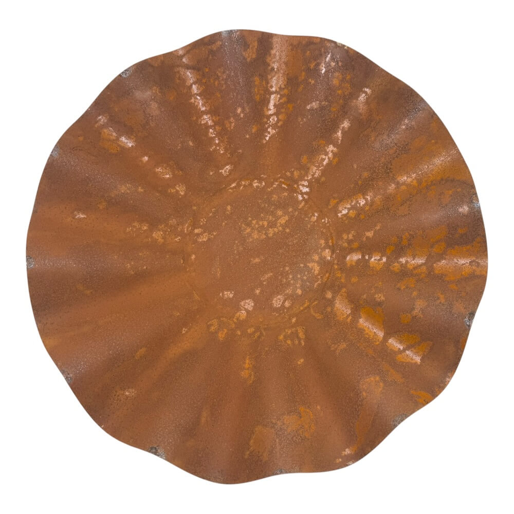 Planteskål, 35*7.5 cm - rust 