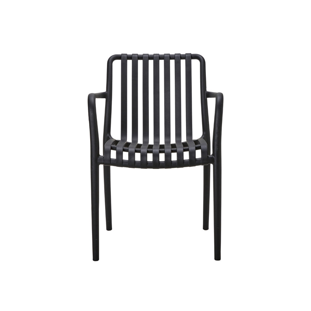 RAVELLO stol 45x57x81cm sort forfra