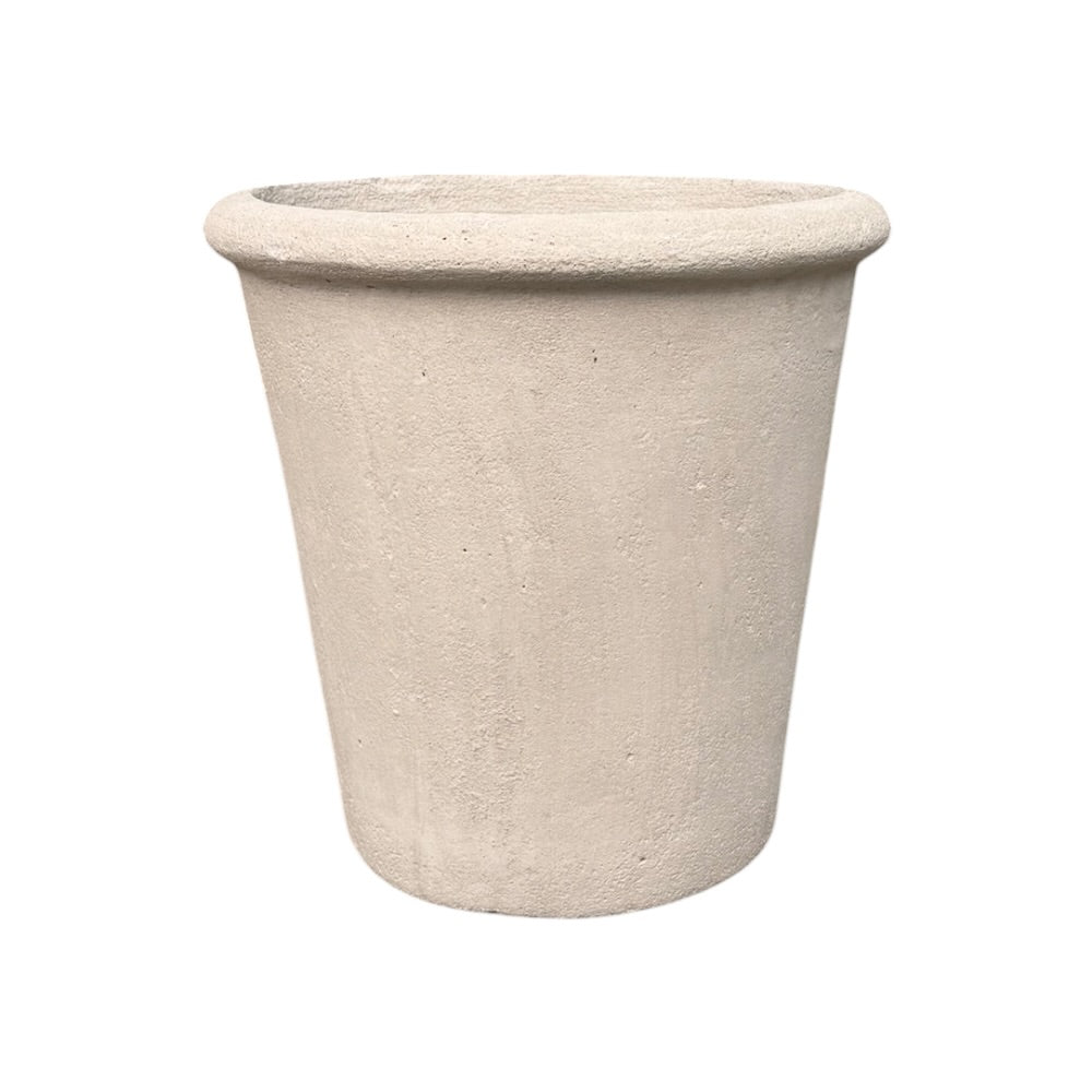 Rose potte, raw cement - ø30x32 cm