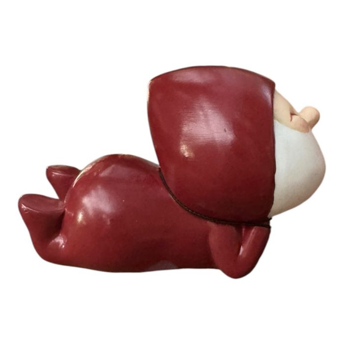 Santa Totte, liggende - H6,1 cm.
