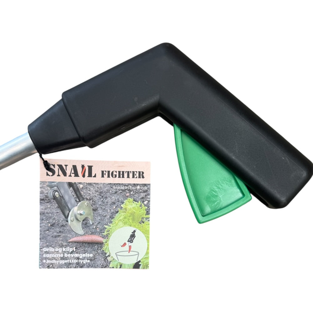 Sneglesaks til dræbersnegle med stav og lygte - ´Snail Fighter´