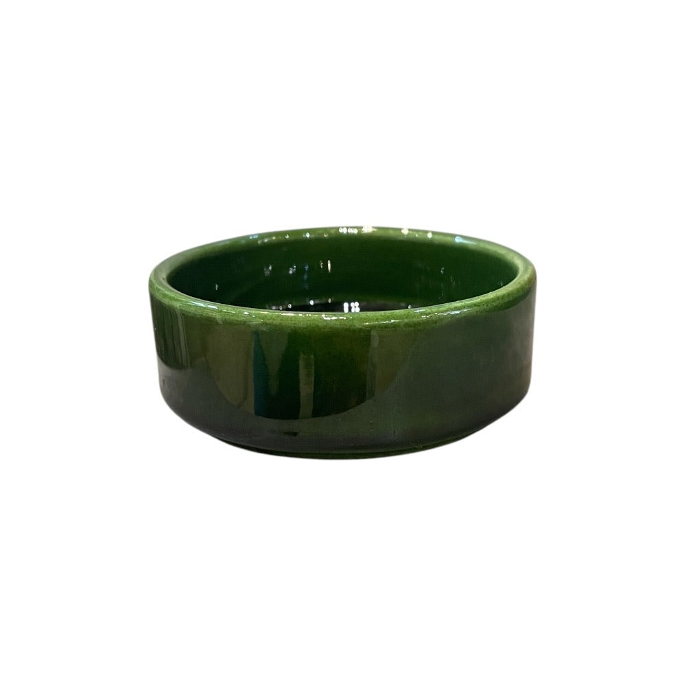 The Hoff Pot GLAZED: Emerald Green, 14 cm, U.fad