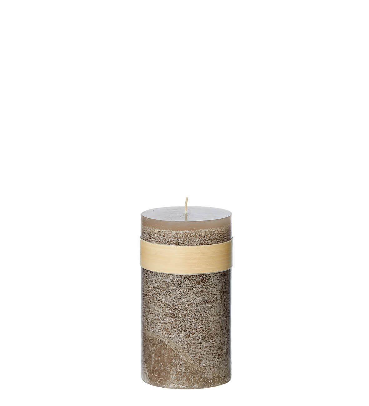 Timber bloklys, Taupe - 5x10cm