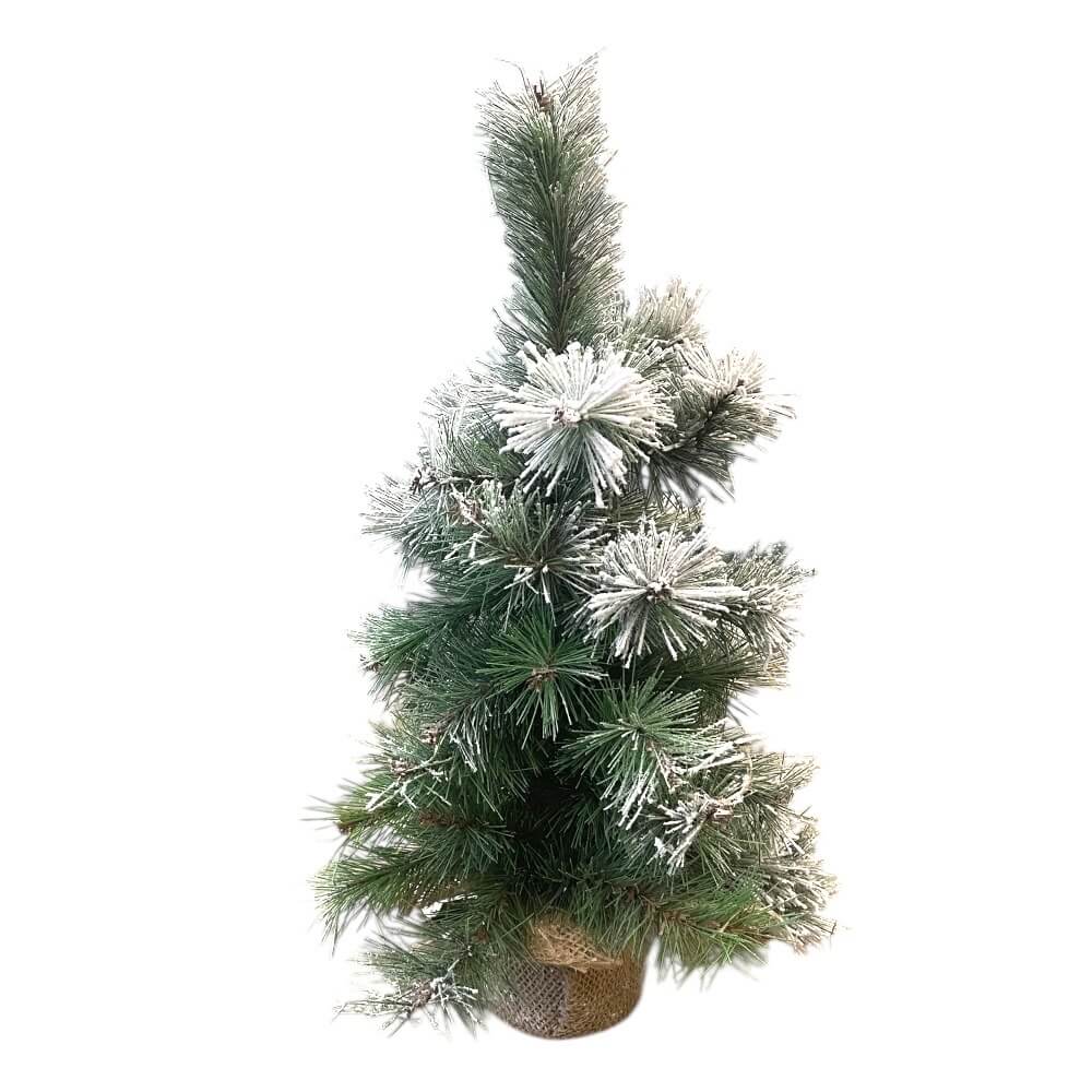 kunstigt juletræ, Vancouver mini træ, med sne